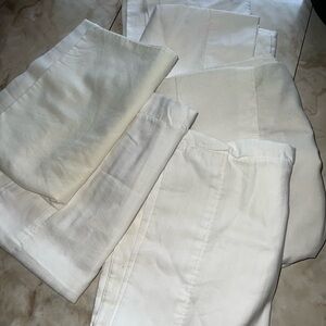 White Queen Size Pillowcases
